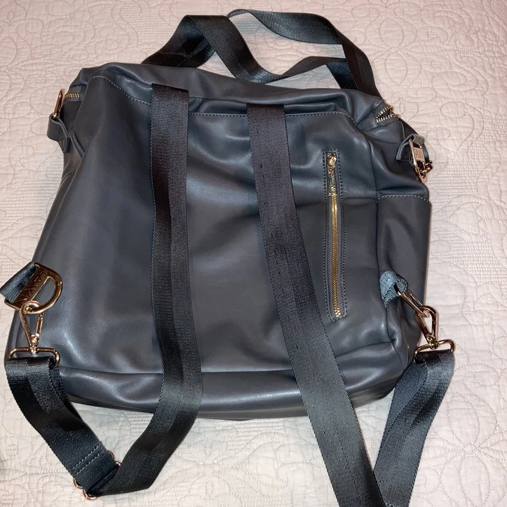 Fawn Design Cara Loren DIAPER backpack gray large